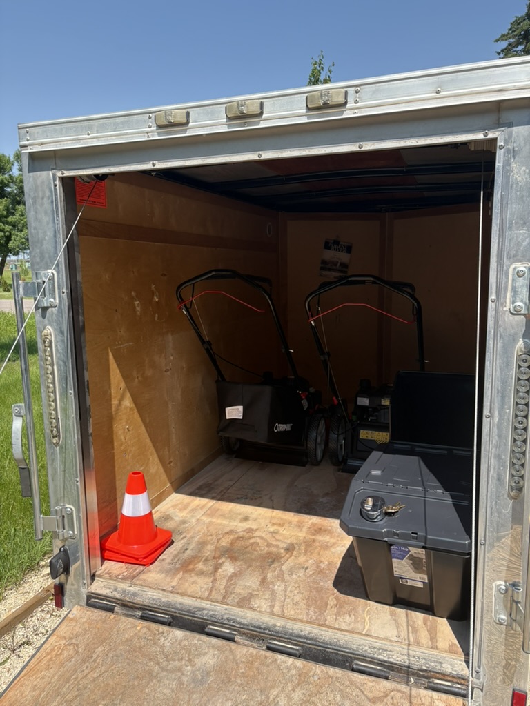 BusinessPack trailer interior